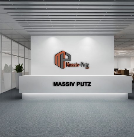 Massiv Putz Logo Design